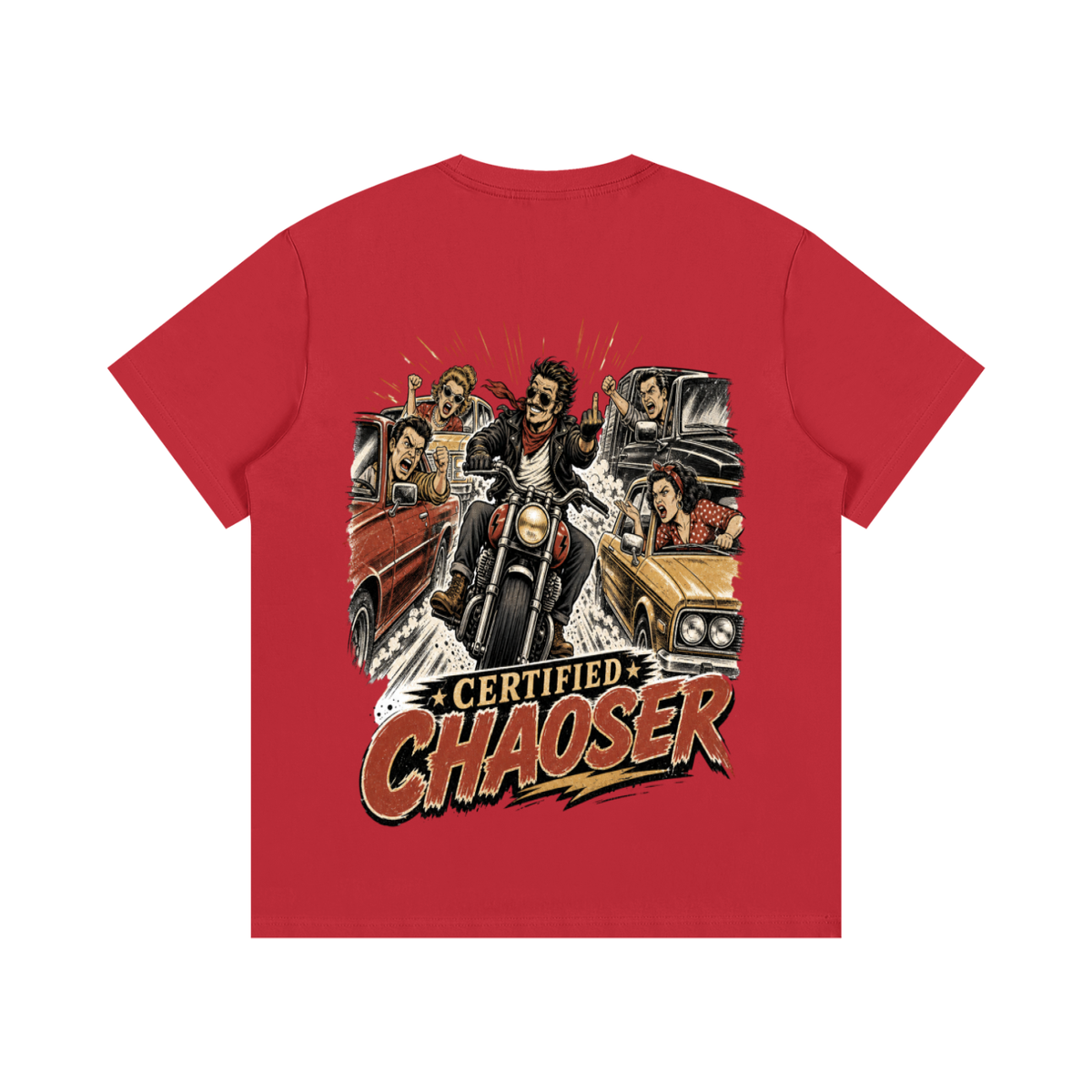 Certified chaoser-Essential Cotton T-Shirt