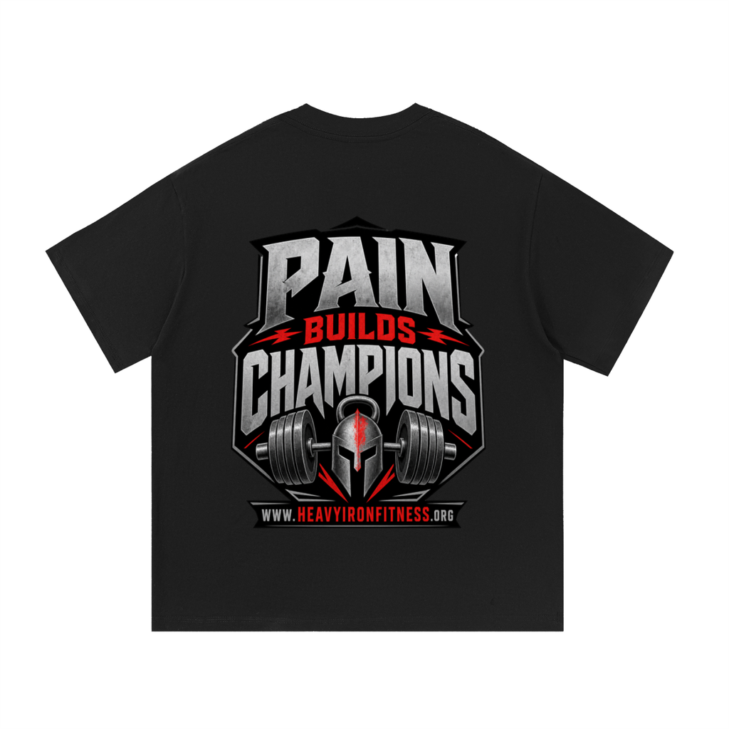 Pain builds champions-Essential Cotton T-Shirt