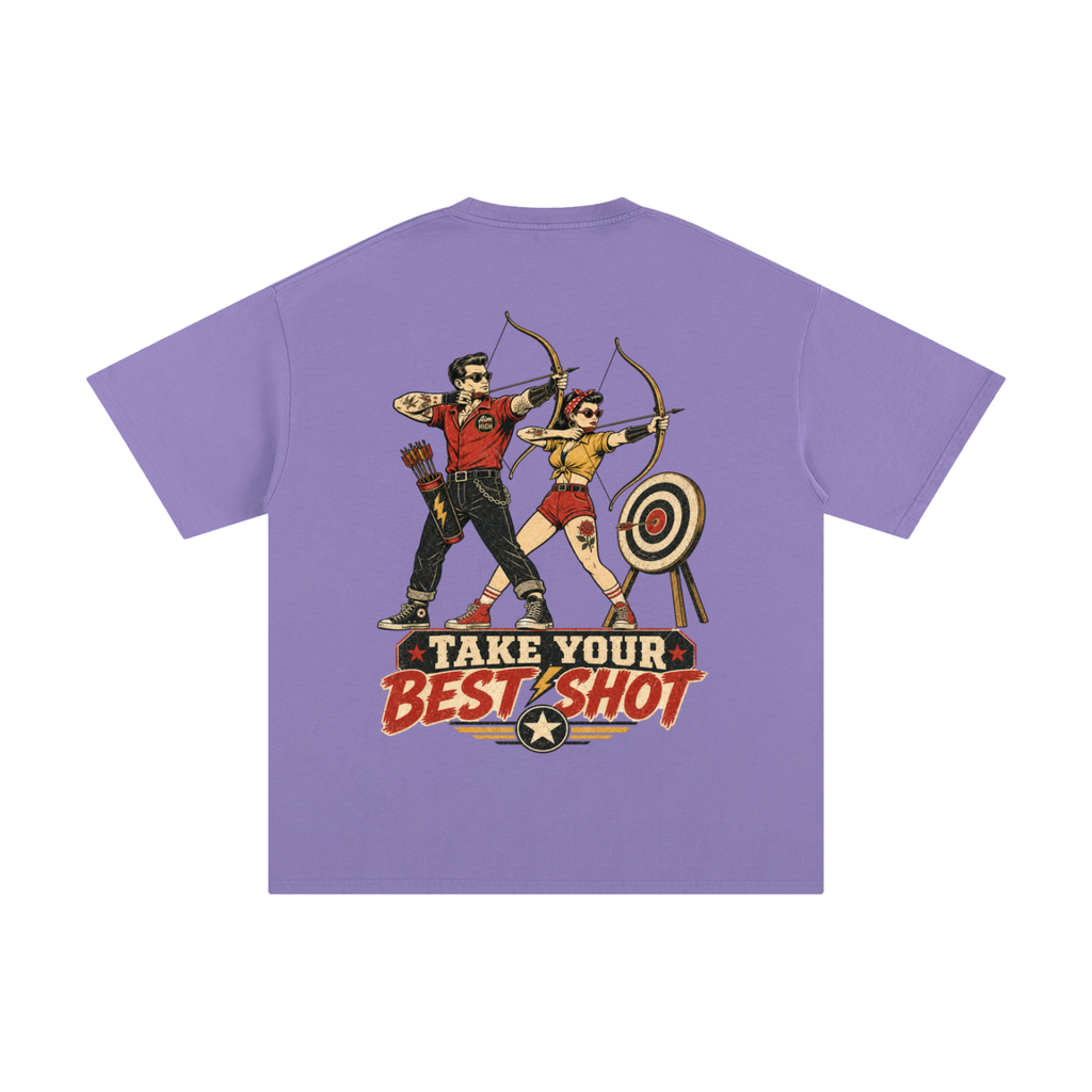 Take your best shot-Pure Cotton T-Shirt