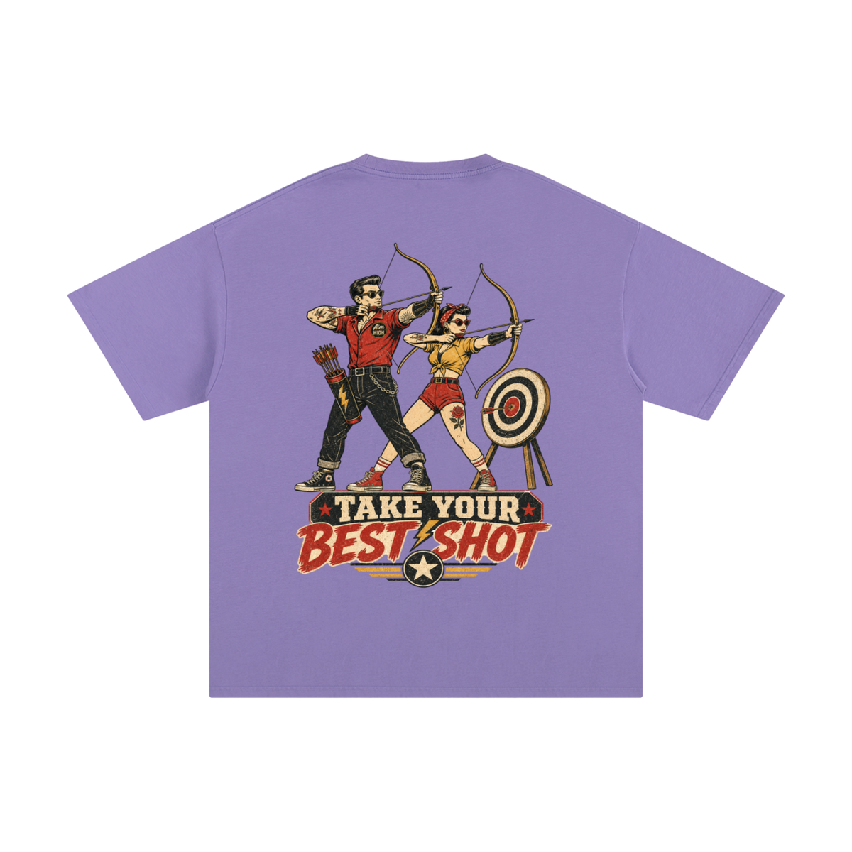 Take your best shot-Pure Cotton T-Shirt