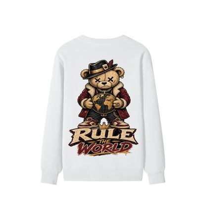 Rule the world-Classic Cotton Sweatshirt( This product is shipped from oversees ship time may take longer)