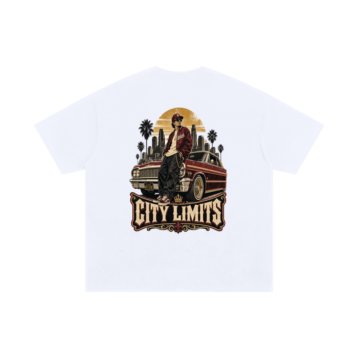 City limits- Oversized Cotton T-Shirt