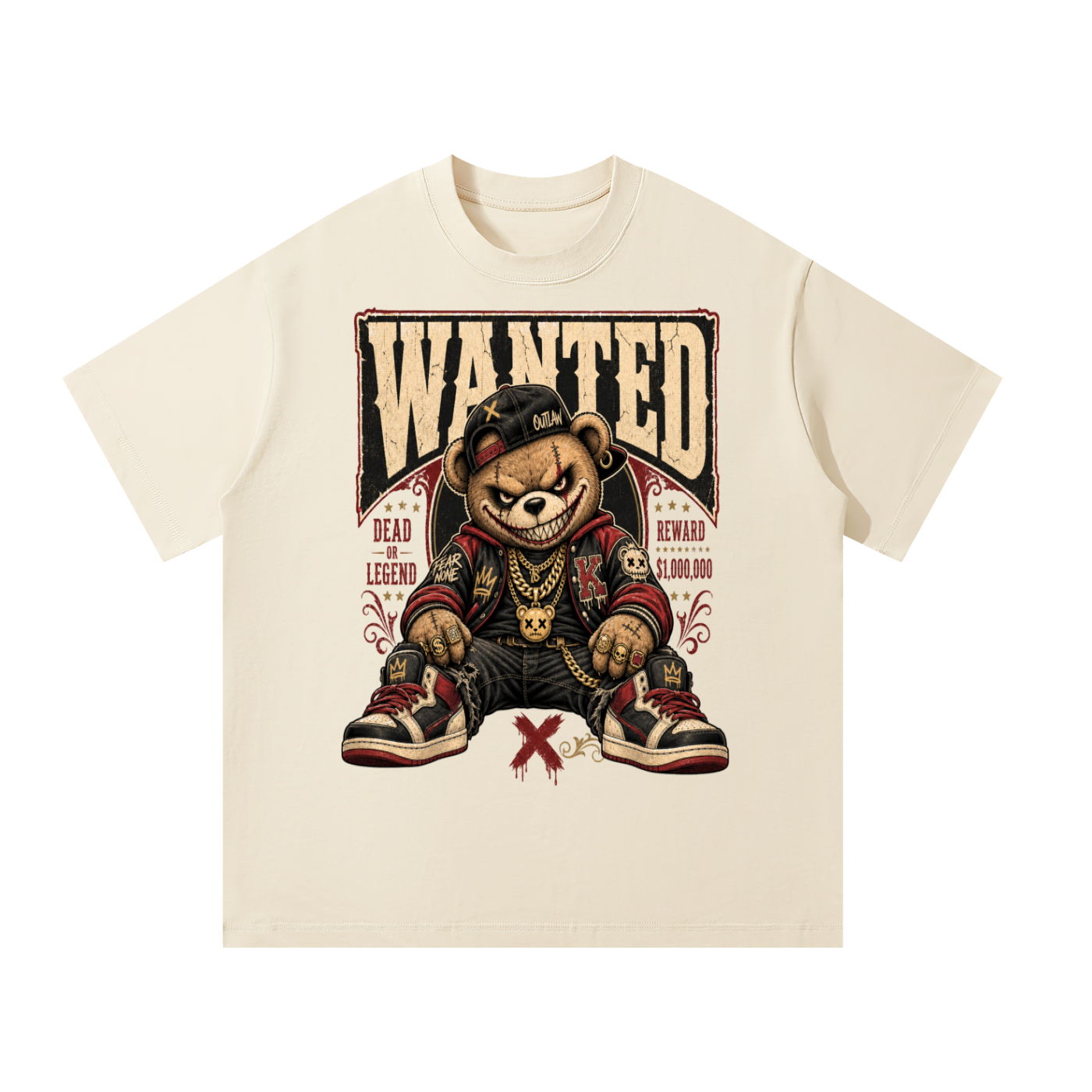 Wanted- Oversized T-Shirt