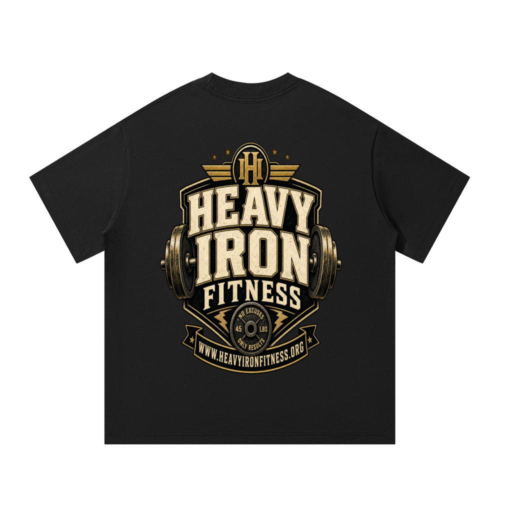 Heavy iron fitness-Oversized T-Shirt