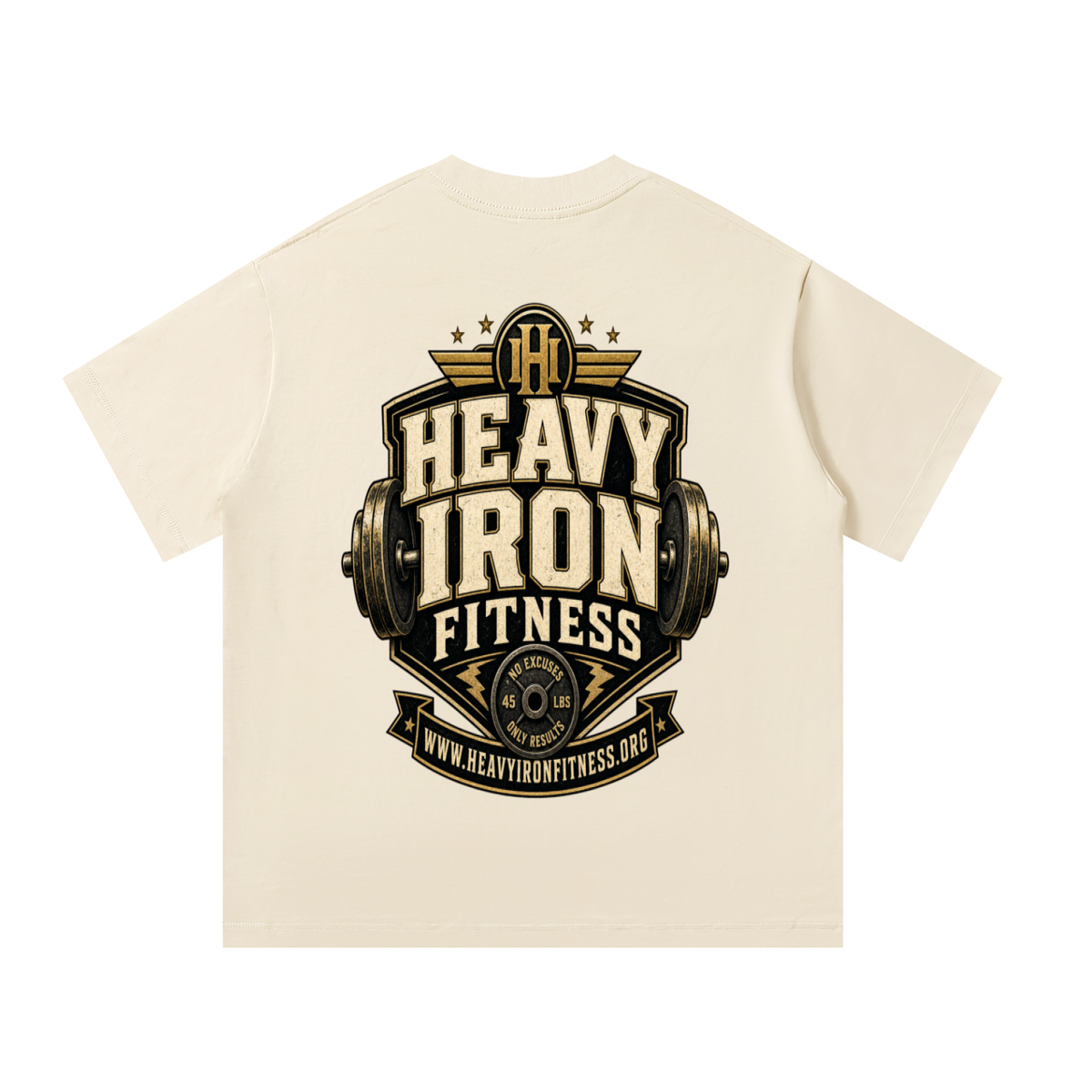 Heavy iron fitness-Oversized T-Shirt
