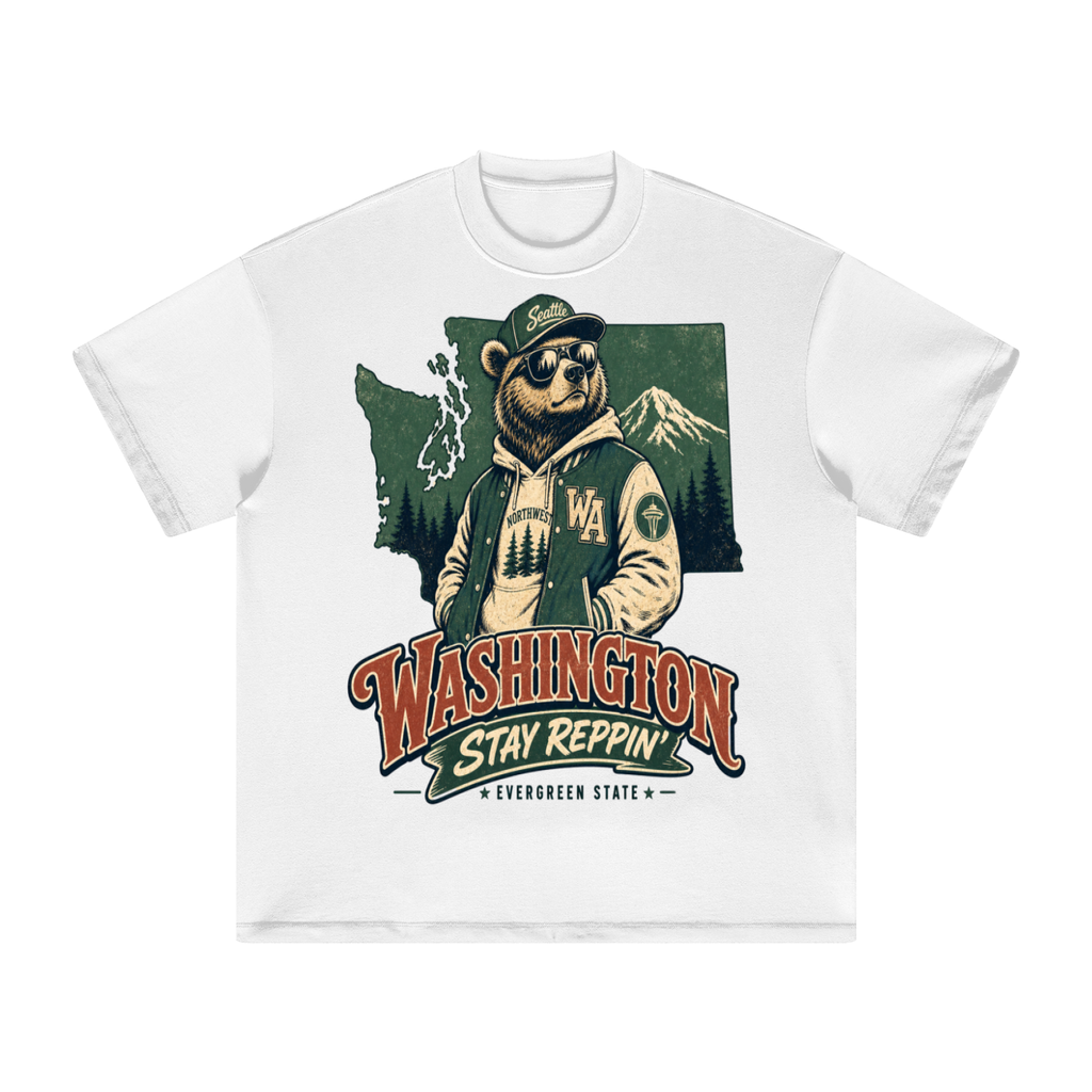 Washington-Heavyweight Earth Tone T-Shirt