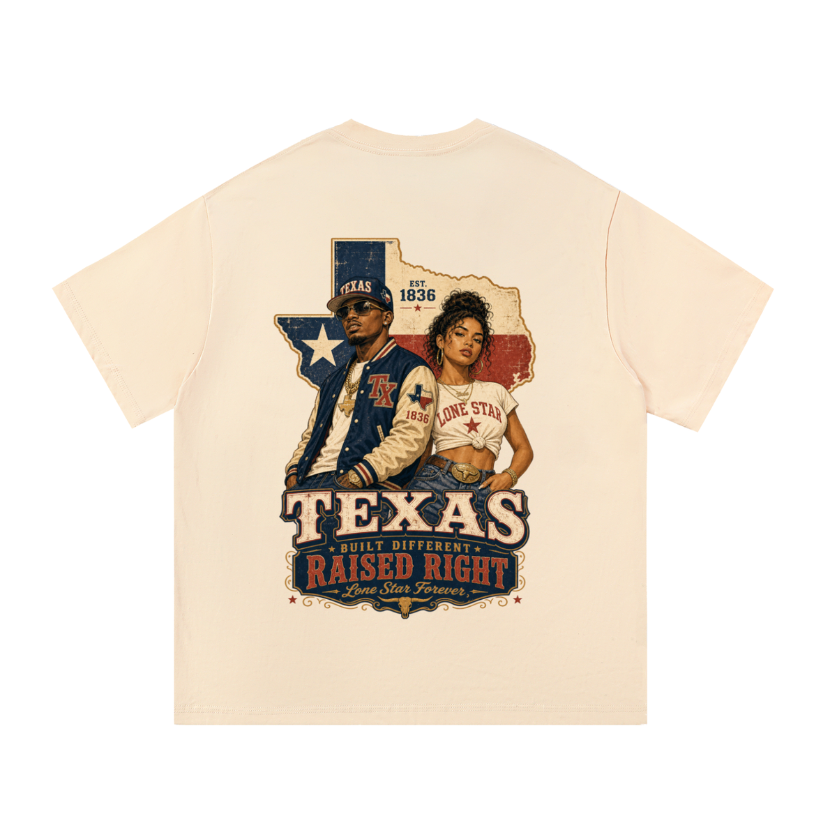 Texas-Essential Cotton T-Shirt