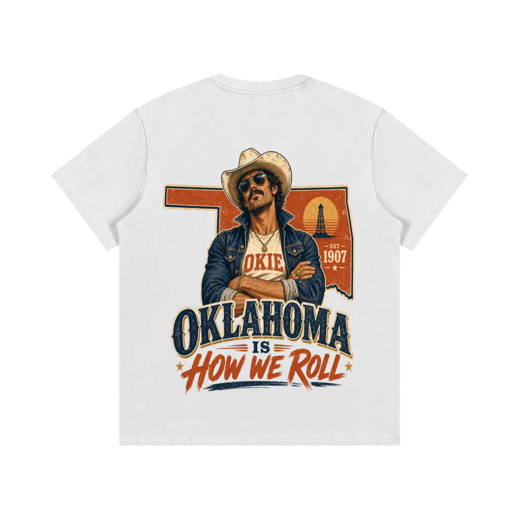 Oklahoma-Essential Cotton T-Shirt