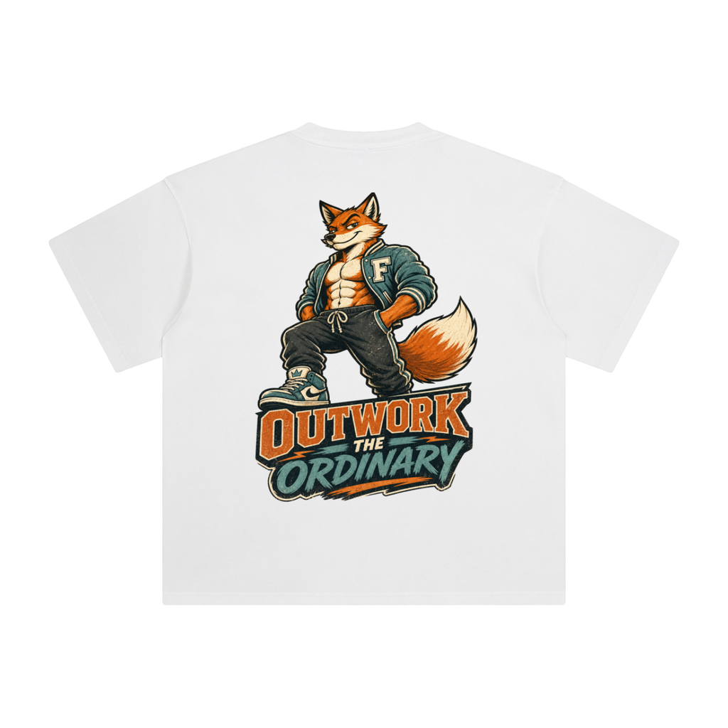 Outwork the ordinary-Enzyme Washed T-Shirt