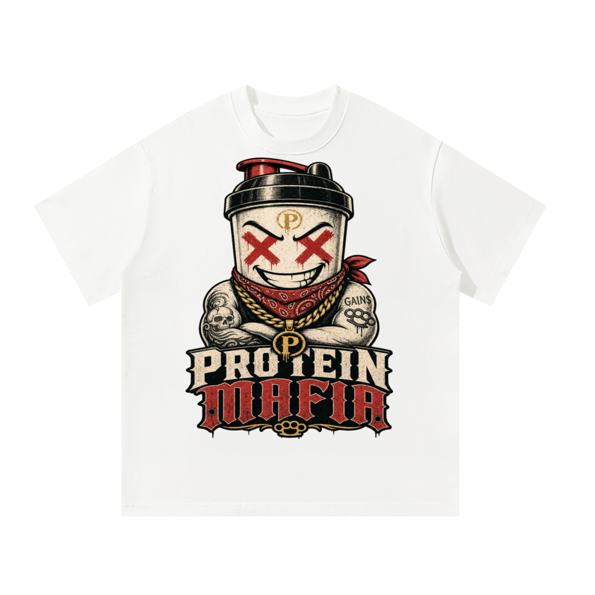 Protein mafia-Oversized T-Shirt
