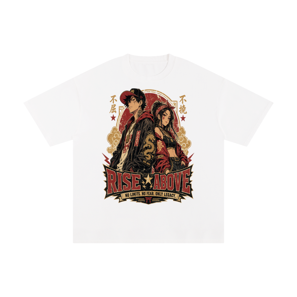 Rise above-Pure Cotton T-Shirt