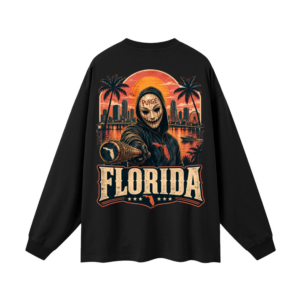 Florida-Oversized Long Sleeve T-Shirt
