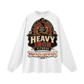 Heavy iron fitness-Oversized Long Sleeve T-Shirt