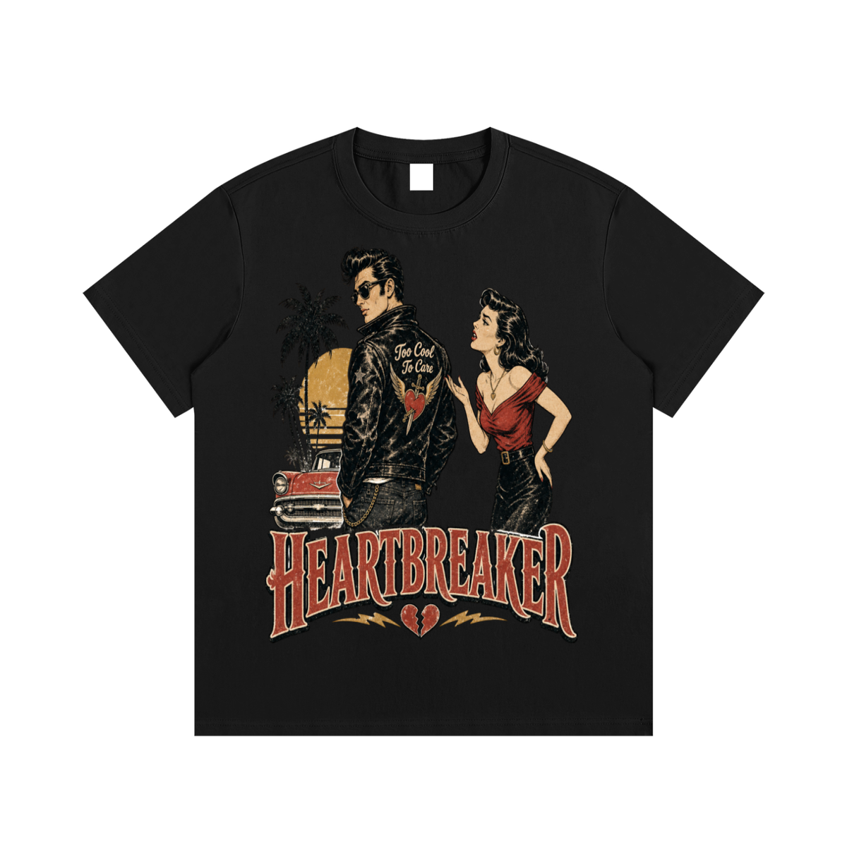 Heartbreaker-Essential Cotton T-Shirt