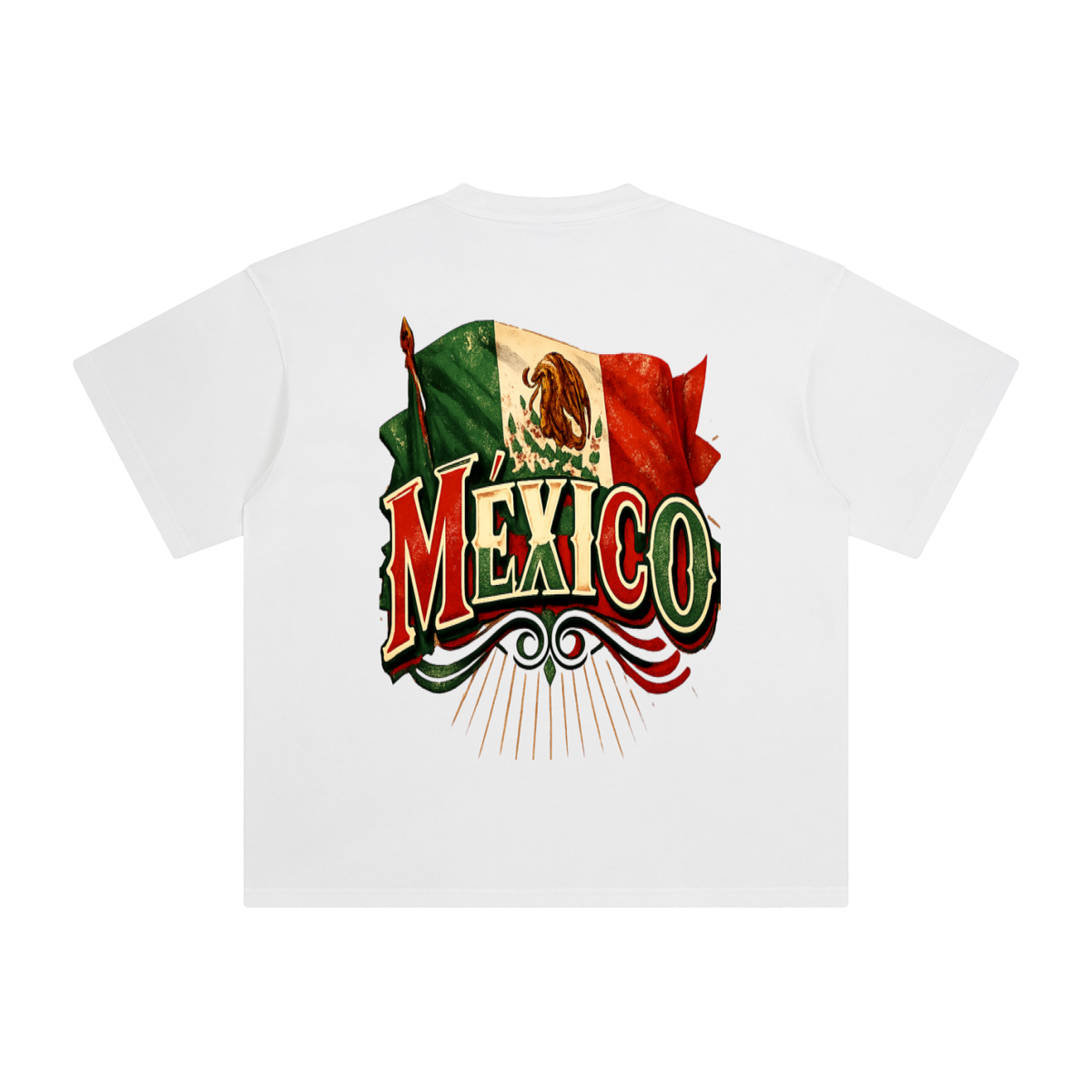 Mexico-Enzyme Washed T-Shirt