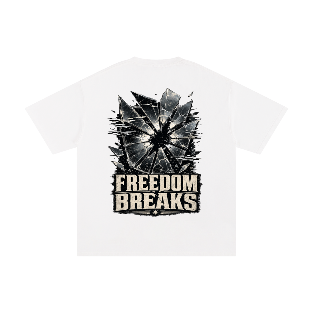 Freedom breaks-Pure Cotton T-Shirt