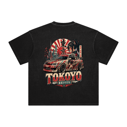 Tokyo-Enzyme Washed T-Shirt
