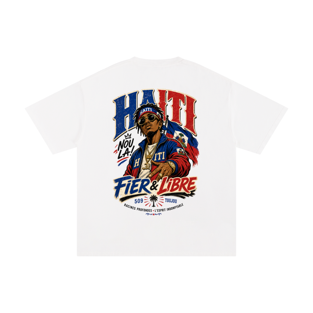 Haiti-Pure Cotton T-Shirt