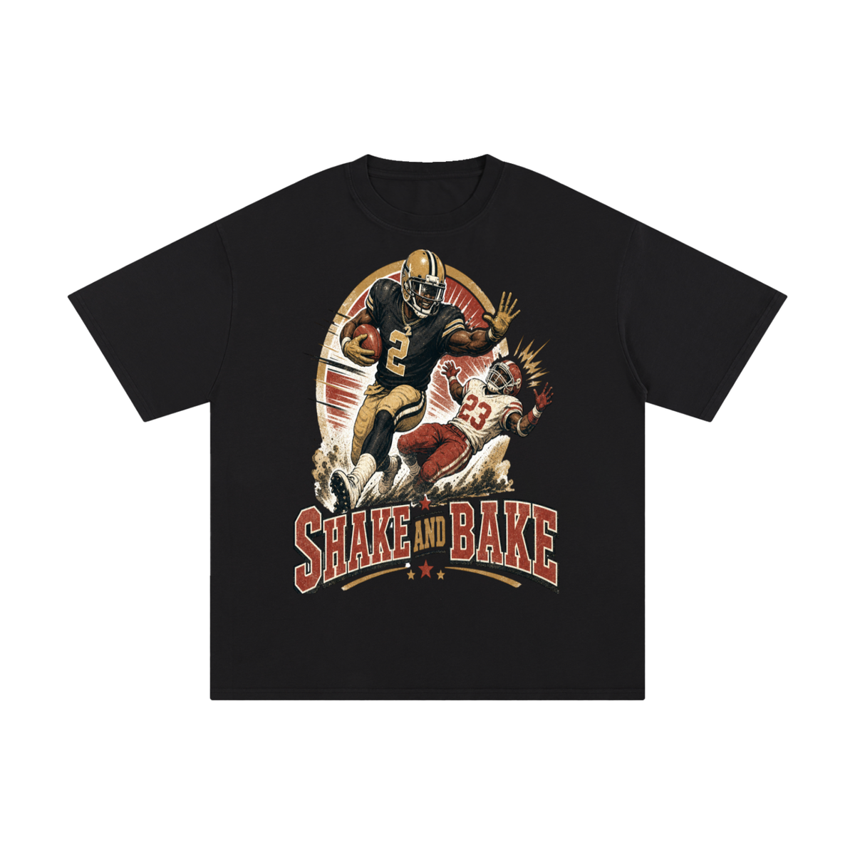 Shake and bake-Pure Cotton T-Shirt