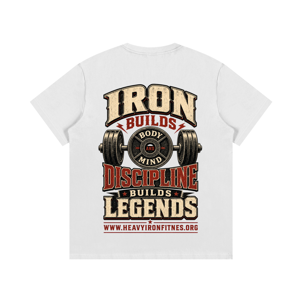 Iron builds-Essential Cotton T-Shirt