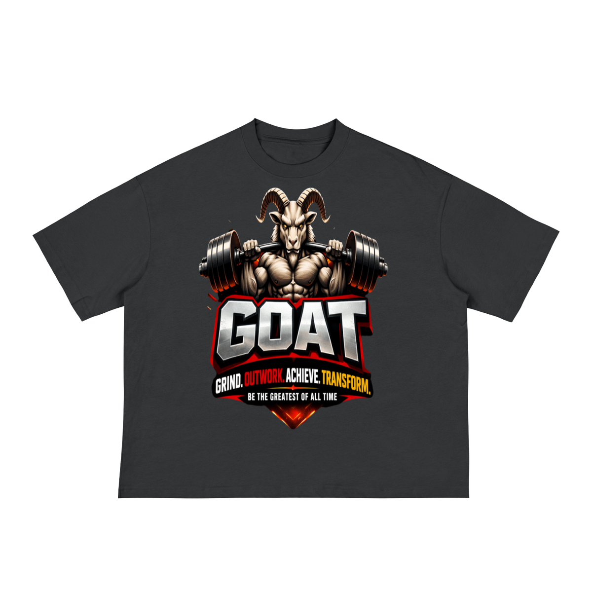 G.O.A.T-Classic Loose Boxy Tee