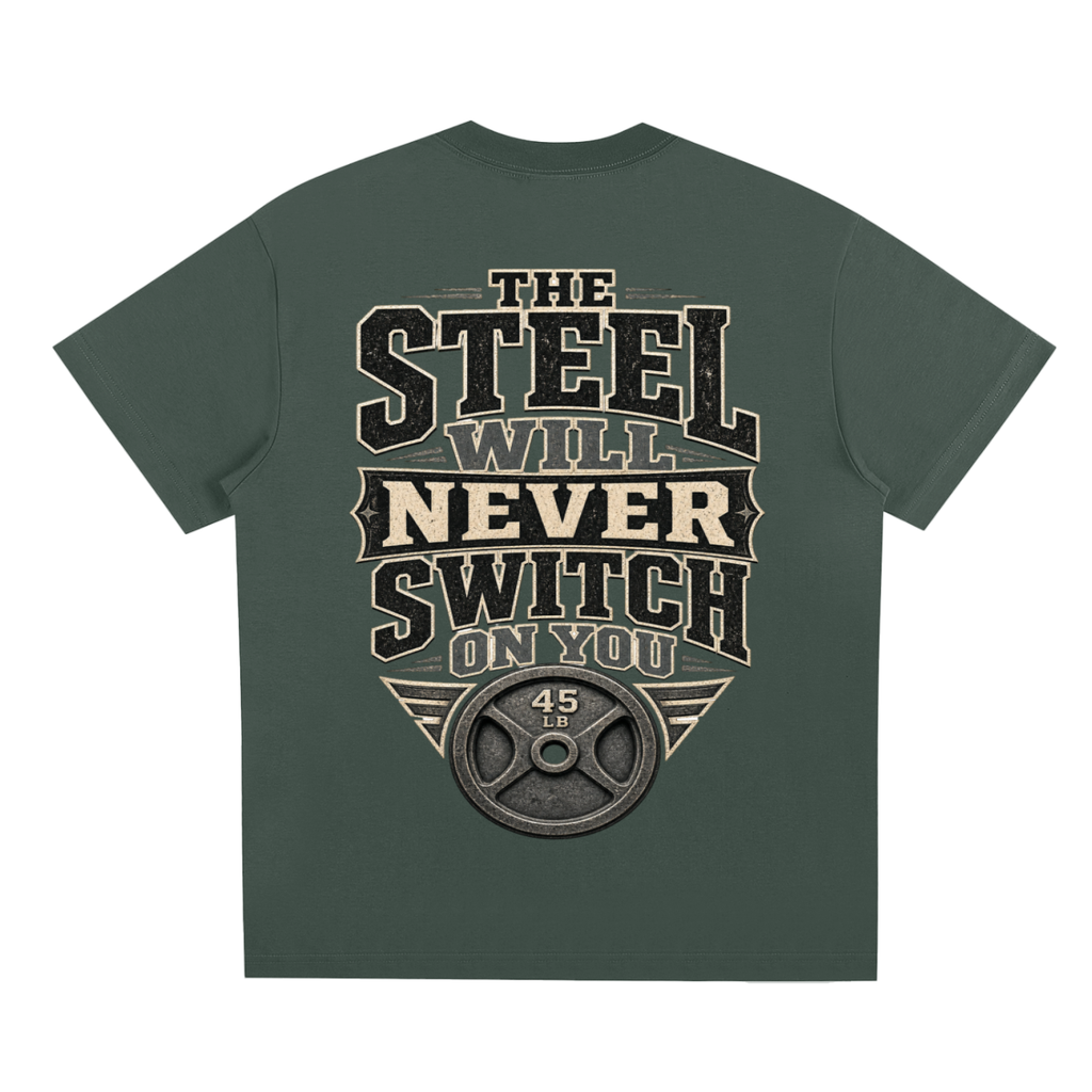 The steel will never switch on you-Sorona Quick-Dry Cooling T-Shirt