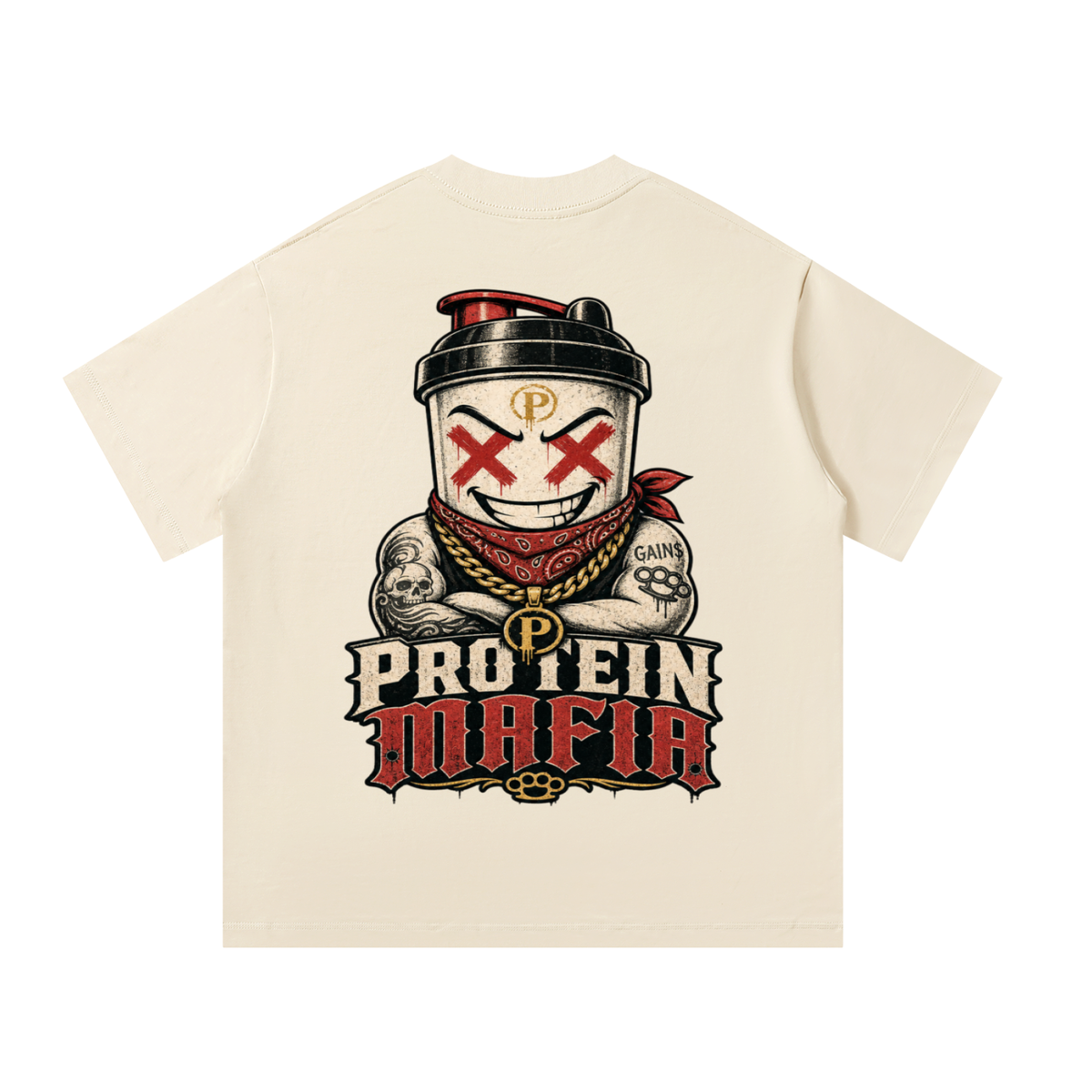 Protein mafia-Oversized T-Shirt
