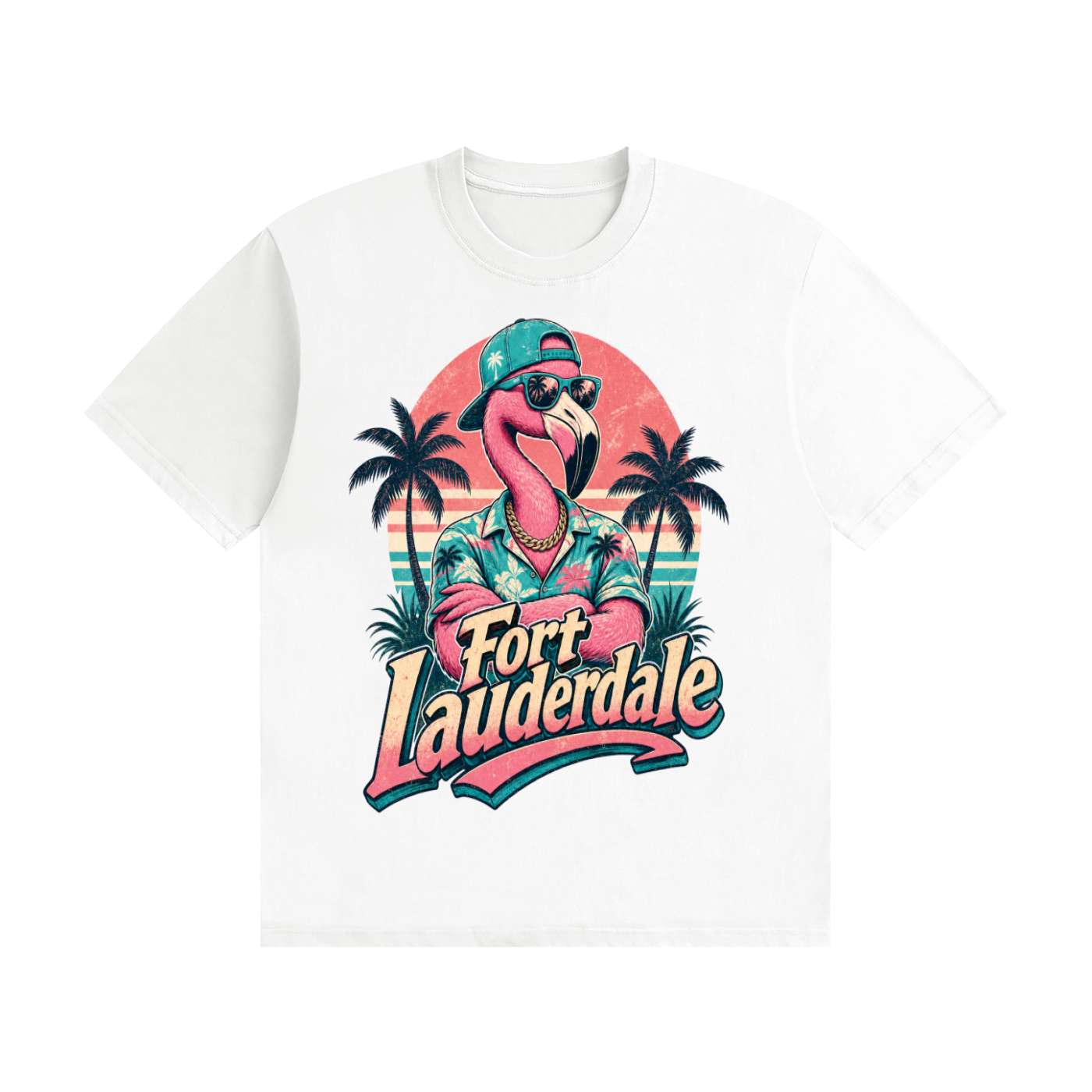 Fort Lauderdale- Seamless Cotton T-Shirt