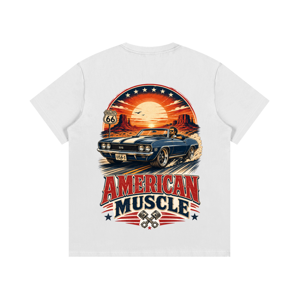 American muscle-Essential Cotton T-Shirt