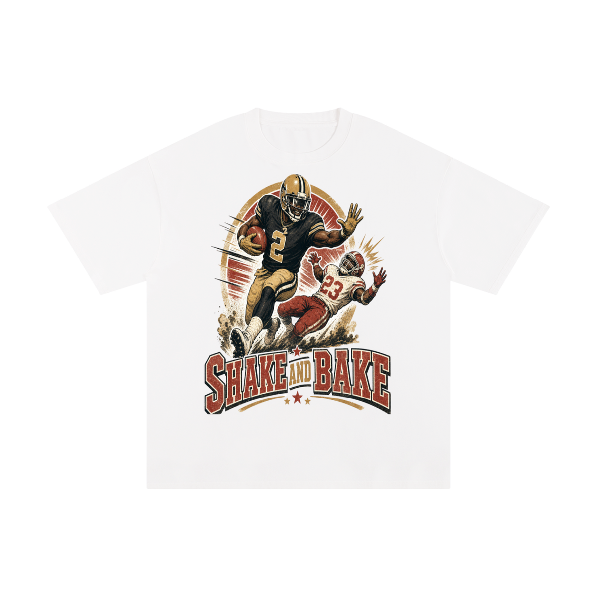 Shake and bake-Pure Cotton T-Shirt