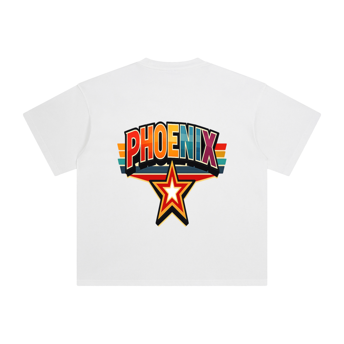 Phoenix-Enzyme Washed T-Shirt