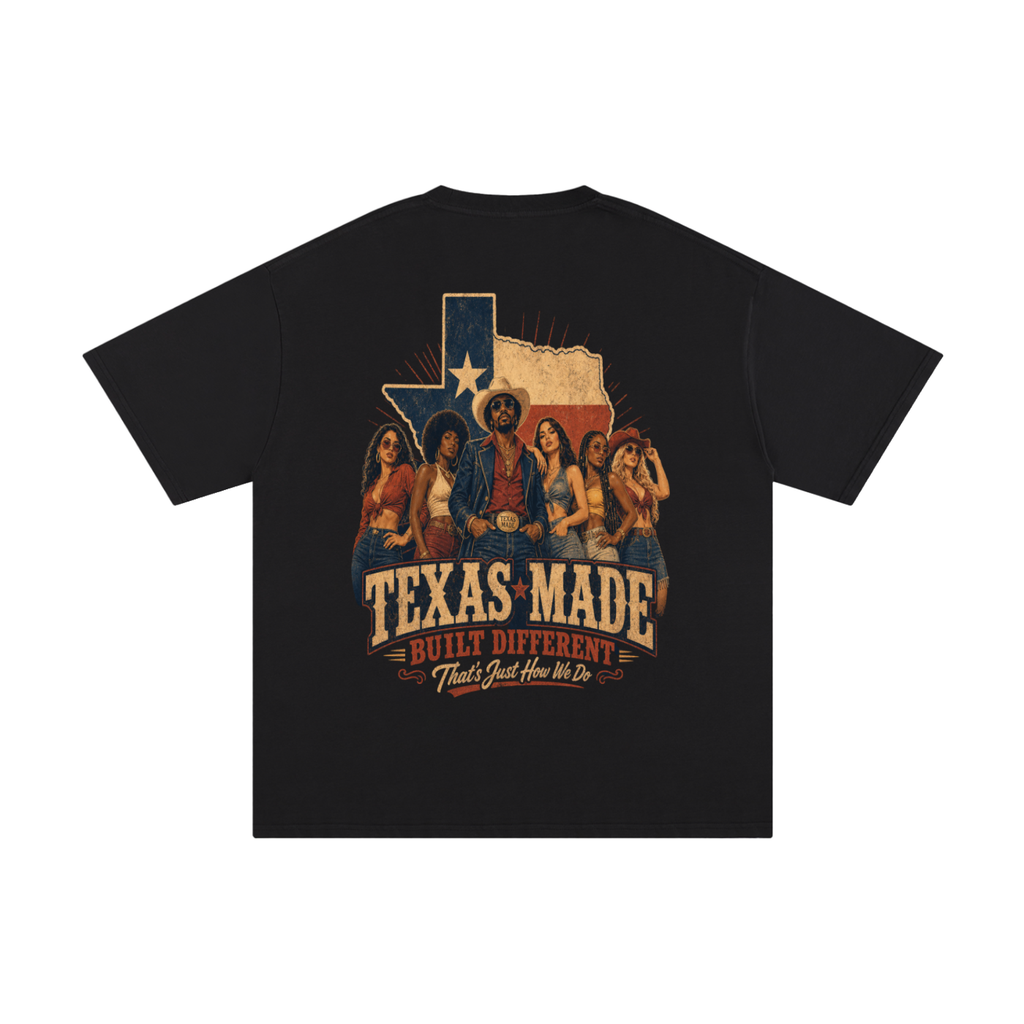 Texas made-Pure Cotton T-Shirt