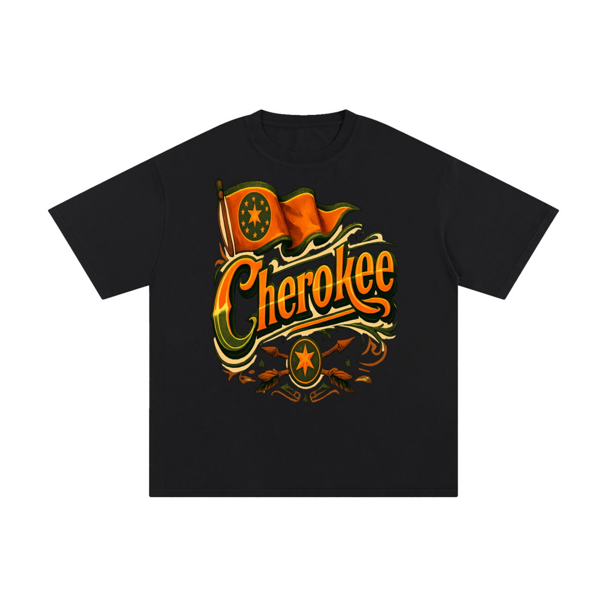 Cherokee-Pure Cotton T-Shirt