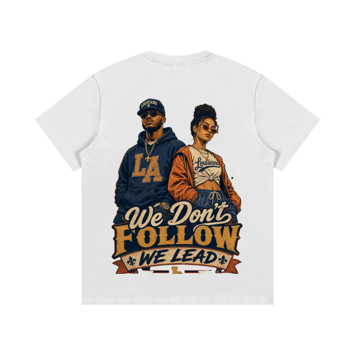 We don't follow we lead-Essential Cotton T-Shirt