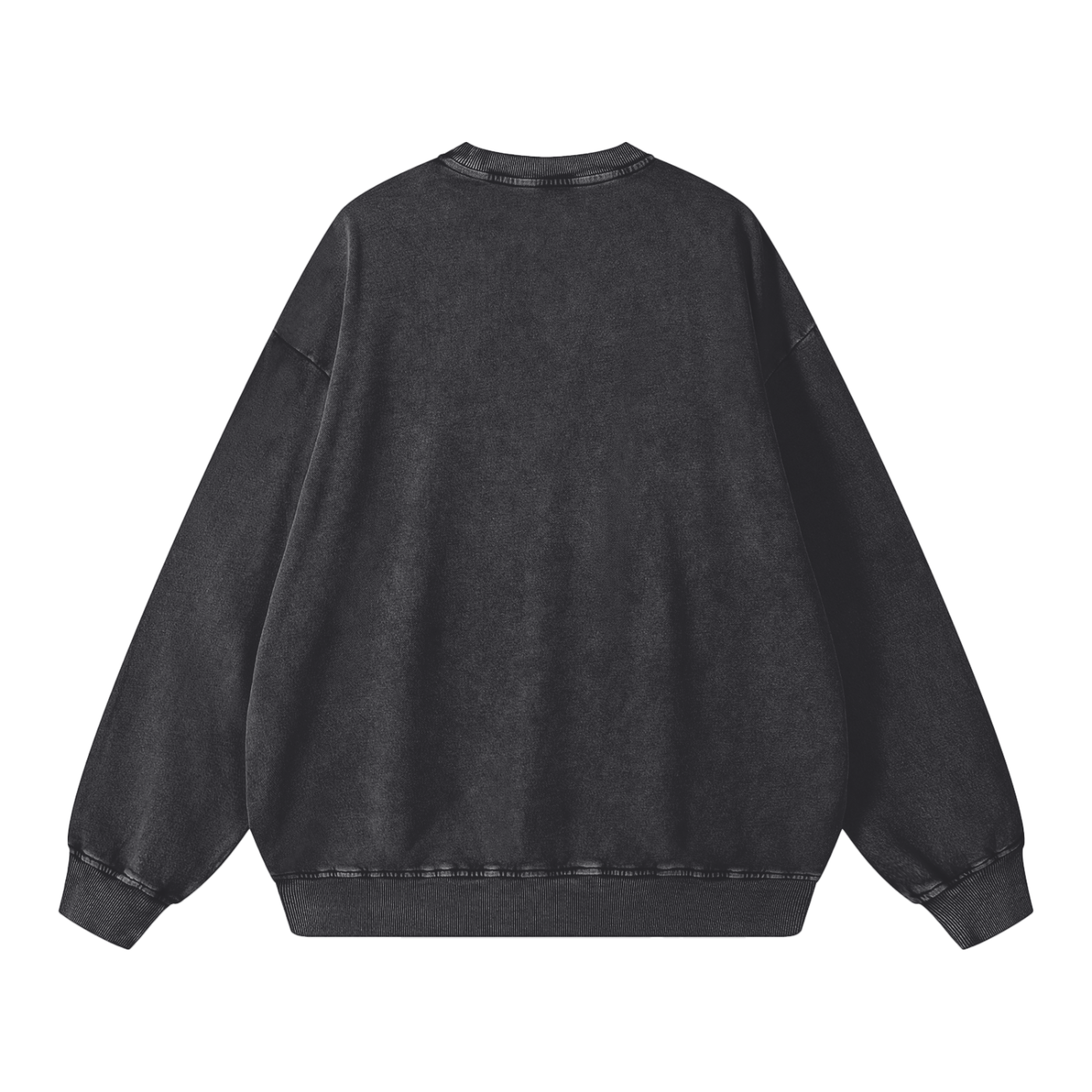 Unisex Wanted Snow Washed Oversized Sweatshirt
