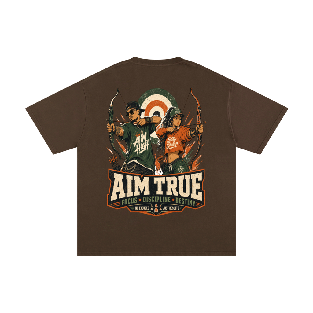 Aim true-Pure Cotton T-Shirt