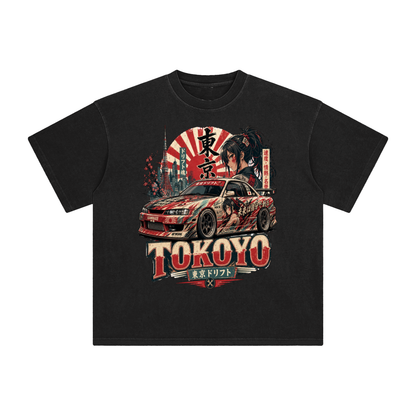 Tokyo-Enzyme Washed T-Shirt