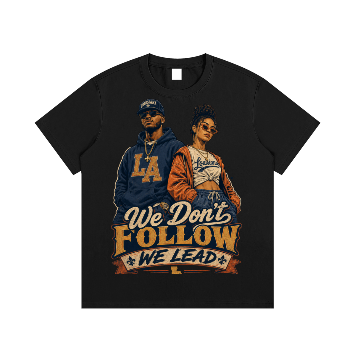We don't follow we lead-Essential Cotton T-Shirt