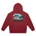 Ride out the noise-Oversized Drop Shoulder Hoodie