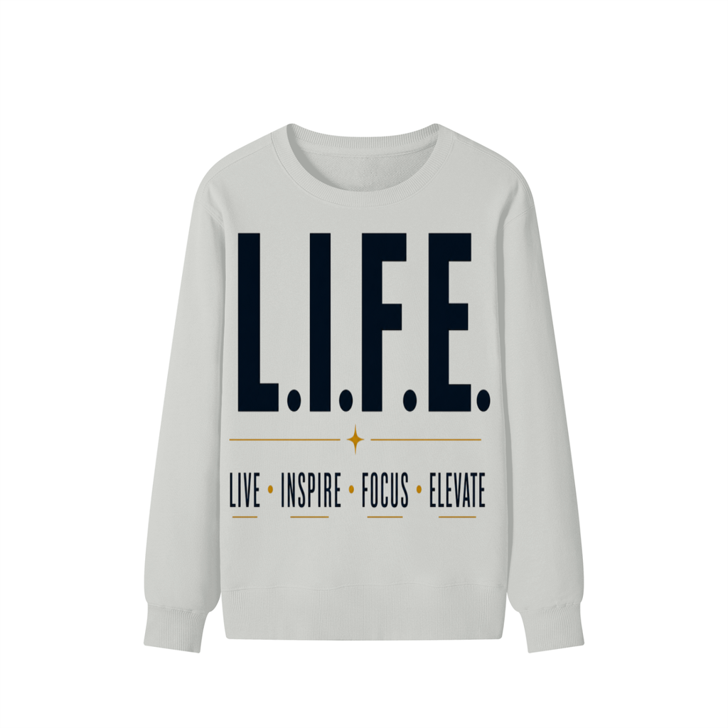 L.I.F.E-Classic Unisex Cotton Sweatshirt