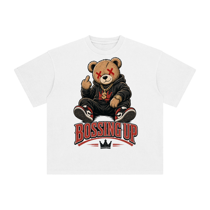Bossing up-Enzyme Washed T-Shirt