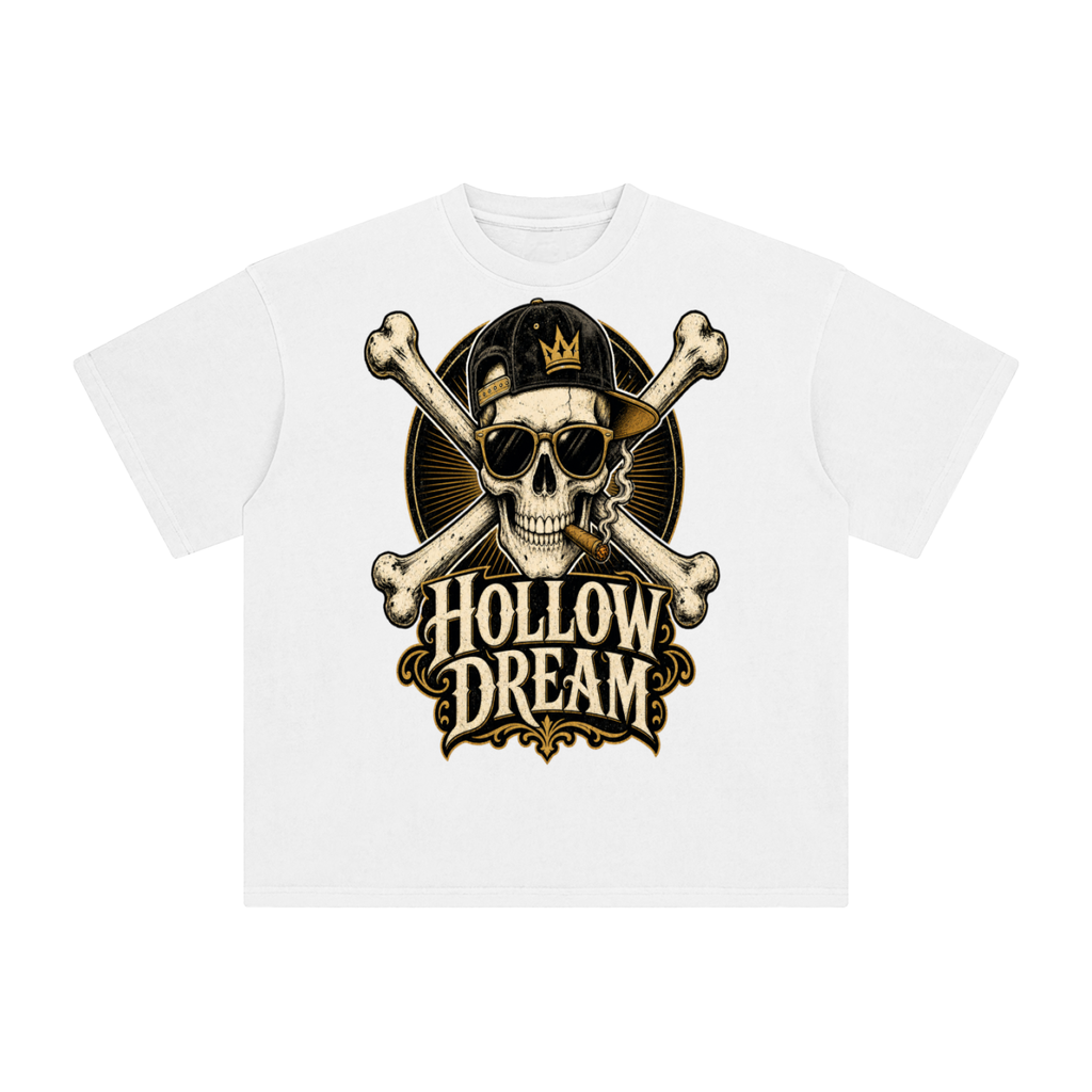 Hollow dream-Enzyme Washed T-Shirt