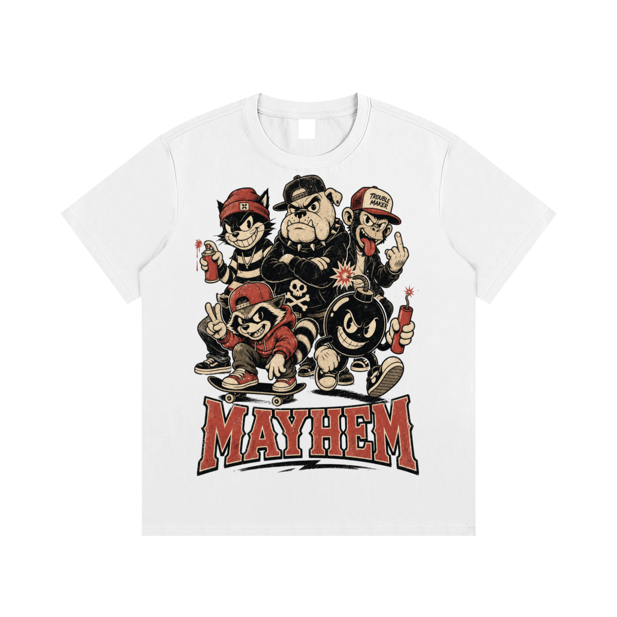 Mayhem-Essential Cotton T-Shirt