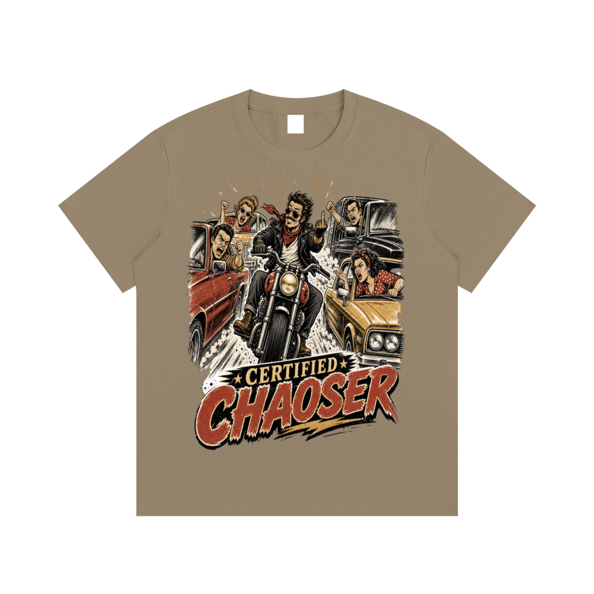 Certified chaoser-Essential Cotton T-Shirt
