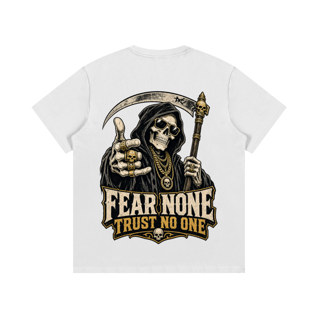 Fear none-Essential Cotton T-Shirt