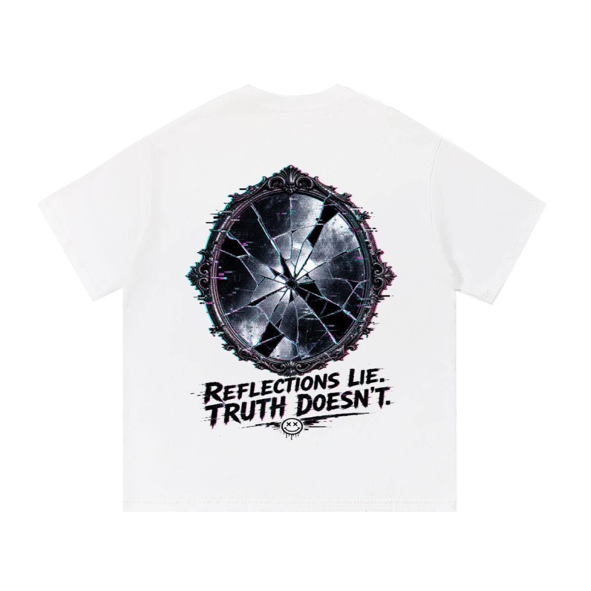 Reflections lie truth doesn't-Essential Cotton T-Shirt