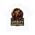 Loyalty over everything-Streetwear Loose Drop Shoulder T-Shirt