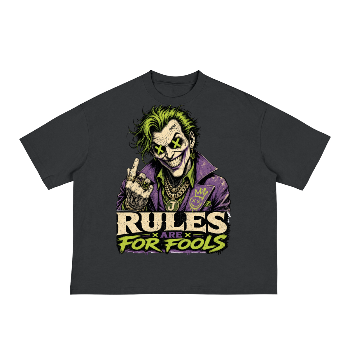 Rules Are For Fools — Classic Boxy Tee