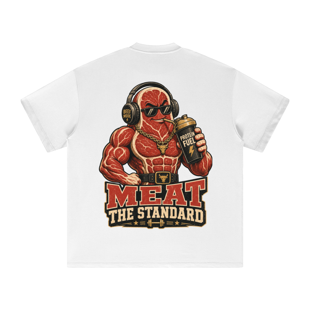 Meat the standard-Heavyweight Earth Tone T-Shirt