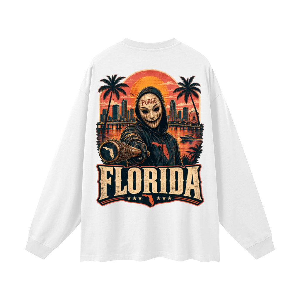 Florida-Oversized Long Sleeve T-Shirt